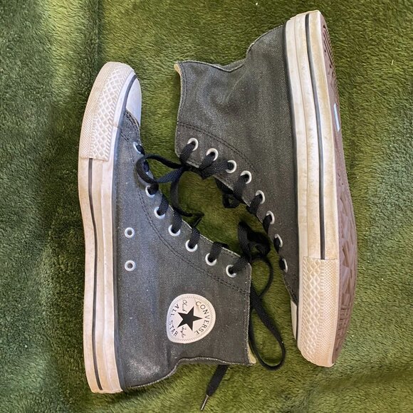 Converse Chuck Taylor All Star High Top Unisex 7.5 Mens/ 9.5 Womens Gray Canvas - Picture 11 of 11